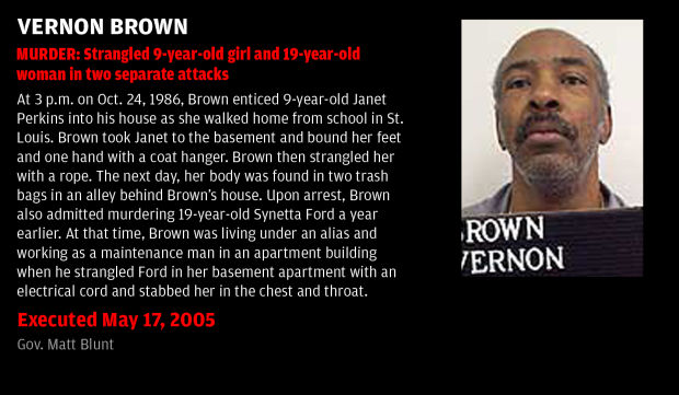 Executed May 17, 2005: Vernon Brown